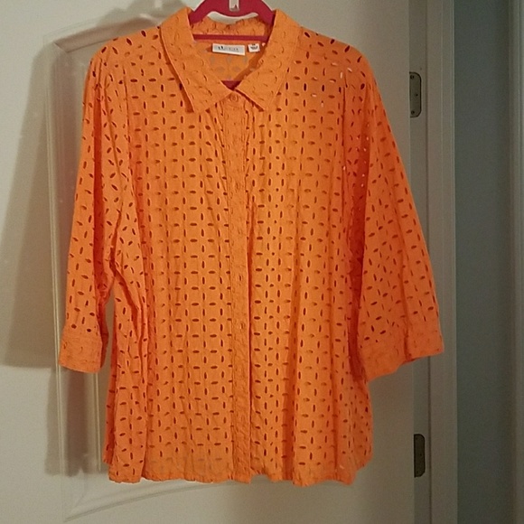 qvc denim and co tops